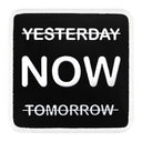 Parche Yesterday Now Tomorrow para Gorras BlackBork - Amazon ready