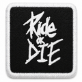 Parche Ride or Die para Gorras BlackBork BlackBörk