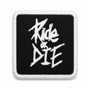 Parche Ride or Die para Gorras BlackBork
