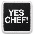 Parche Yes Chef para Gorras BlackBork BlackBörk